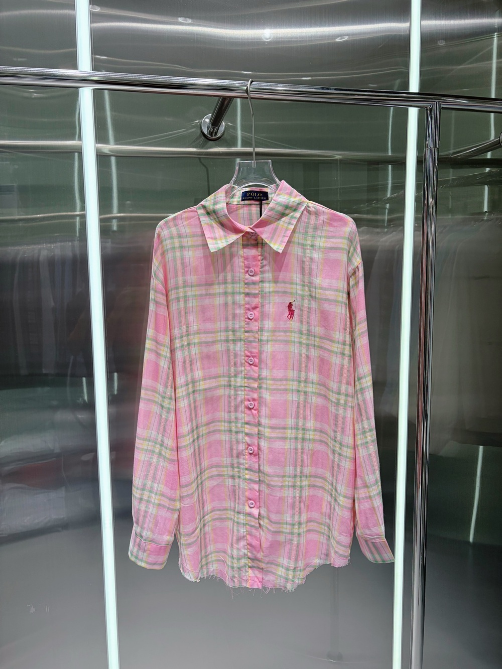Polo Ralph Lauren Pink Check Shirt